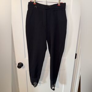 Stylish Black High-Waisted Pants